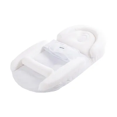 Produktbild von Doomoo Supreme sleep plus Babyschlafhilfe, 60 cm, gegen Plagiozephalie, mit Seitenrollen