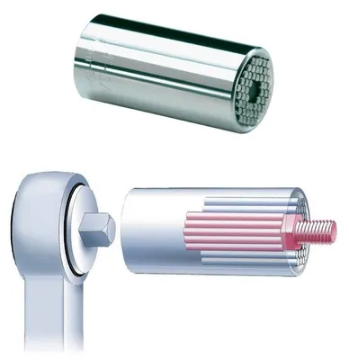 Produktbild von Würth Universal-Stecknuss 7-19 mm 3/8 Zoll Antrieb