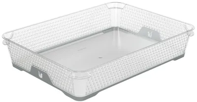 Produktbild von keeeper Stapelkörbchen "jonas" DIN A4 PP nordic-grey