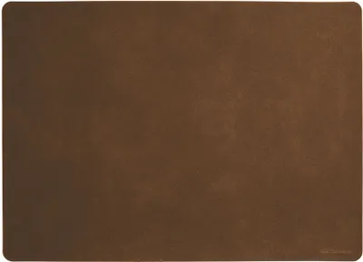 Produktbild von ASA Tischset soft leather dark sepia 46 x 33 cm