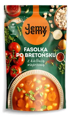 Produktbild von Bretonische Bohnen mit Schweinswurst JemyJemy 400 g