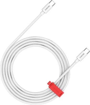 Obrázok produktu pre KÁBEL CANYON TYPE-C CND-CC100AB12W 1,2 m