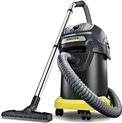 Zdjęcie produktu dla Odkurzacz do popiołu i pyłu KARCHER AD 4 Premium, Metalowy zbiornik 17 L, 600W, Wąż stalowo-PVC