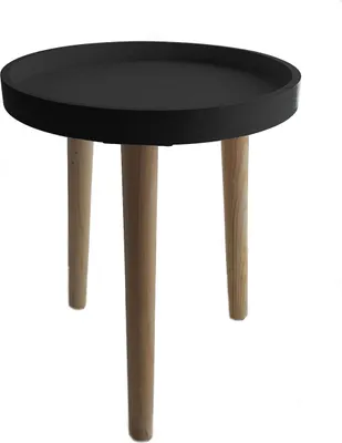 Produktbild von Beistelltisch 30 x 36 cm - Farbe: schwarz