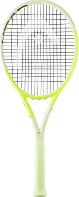 A tennis racket is shown against a white background.
