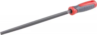 Produktbild von Vierkantfeile 250 mm aus gehärtetem Stahl, Hieb 2, mit 2-Komponenten-Griff