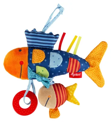 Zdjęcie produktu dla Sigikid aktywna zawieszka rybka PlayQ kolorowa 25 cm