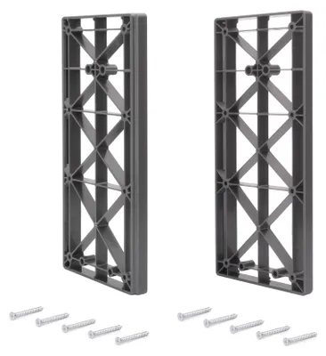 Image de Accessoire latéral pour penderie rabattable pour armoire Sway - Plastique - Titane