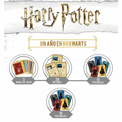 Immagine prodotto di Educa Borras - Gra Planszowa Harry Potter: Rok w Hogwarcie - Akcesorium