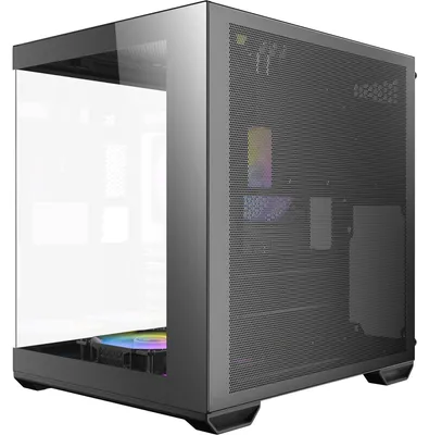 Produktbild von ANTEC CX60M ARGB PC Gehäuse Mini Tower Micro-ATX, schwarz