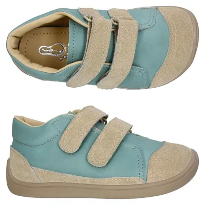 Produktbild von Lederschuhe bar3foot 2Be38/32 mint, Klettverschluss, barfuß
