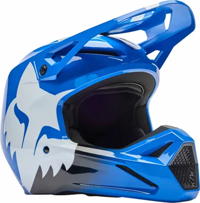 Produktbild von FOX V1 Shield Motocross Helm, blau, M (57/58)