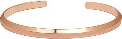 Produktbild von Einfaches C-förmiges Paar-Metallarmband mit verstellbarer Öffnung, doppellagig, geometrisch, unregelmäßig, Modeschmuck, Geschenk