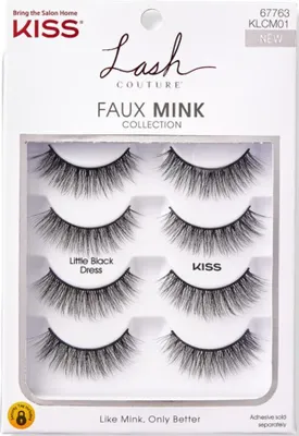 Obrázok produktu pre KISS | Umelé riasy - LASH COUTURE - Little Black Dress x4 - Umelé riasy - Ideálne na každodenné použitie