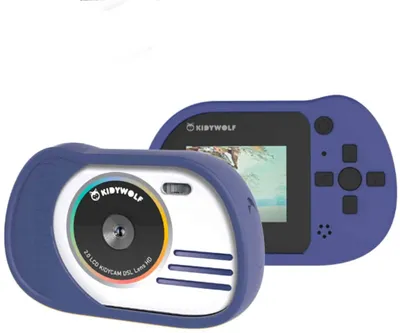 Obrázek produktu pro KIDYWOLF KIDYCAM, Digitální fotoaparát pro děti, 3 rok/roky, Modrá
