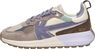 Produktbild von Kaotiko Detroit Sneakers Laag - lila - Maat 38