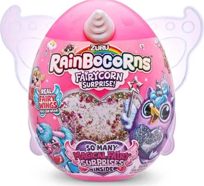 Zdjęcie produktu dla Jednorożec Rainbocorns ze srebrnymi skrzydłami