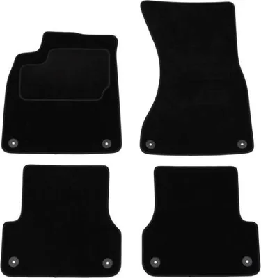 Produktbild von CUSTOPOL Fußmatten Set Autoteppiche für AUDI A6 Avant (4A5, C8) Vorne+Hinten