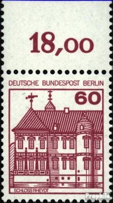 Produktbild von Briefmarken Berlin (West) 1979 Mi 611A Oberrandstück (kompl.Ausg.) gestempelt Burgen und Schlösser