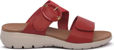 Produktbild von Grünland Damen Sommer Flipflops Rot