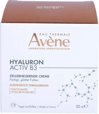 Produktbild von Avène Hyaluron Activ B3 zellerneuernde Creme mit Niacinamid, 50 ml Creme