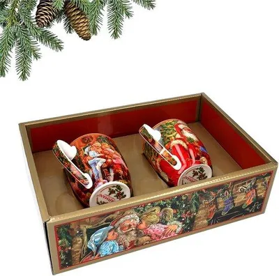 Image de Set de 2 mugs de Noël - Cher Père Noël (CARMANI)