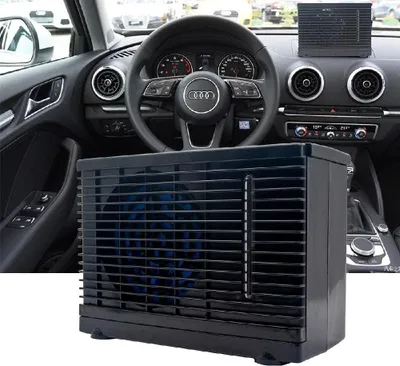 Produktbild von 12V Wasserkühlungs-Klimaanlagenlüfter - Tragbarer Auto-Klimaanlagenlüfter