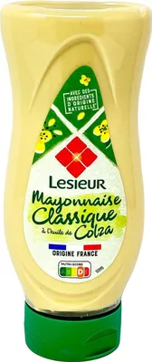 Produktbild von Lesieur Klassische Mayonnaise mit Rapsöl Squeeze Flasche 425g – Praktischer Genuss