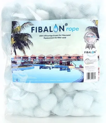 Produktbild von FIBALON Poolfiltermedium Seil 350g aus Polymerfasern, ca. 10µm Filterleistung, antibakteriell