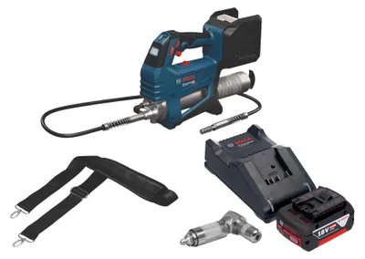 Produktbild von Bosch GFP 18V-10 Akku Fettpresse 18 V 10000 psi + 1x Akku 5,0 Ah + Ladegerät