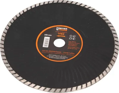 Produktbild von Diamanttrennscheibe Turbo Power Ø 230 mm Diamantsägeblatt Trennscheibe