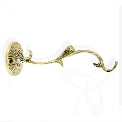 Produktbild von 2768 Wand Halterung Für Rauchfass Messing 2,77 L17cm, 130gr
