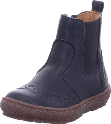 Produktbild von Bisgaard Kinderstiefel Meri aus pflanzlich gegerbtem, chromfreiem Leder Navy Größe 25