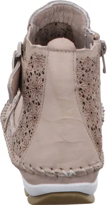 Produktbild von Gemini Damen Stiefelette Leder Cutouts floral Muster 382019-19, Größe:38 EU, Farbe:Mehrfarbig
