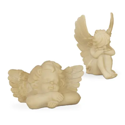 Produktbild von relaxdays Grabengel 2er Set