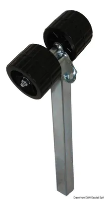 Produktbild von Seitenrolle, Kastenrohr 40 mm
