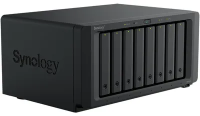 Produktbild von Synology DiskStation DS1825+ NAS/Speicherserver Ryzen Embedded V1500B 8 GB DDR4 0 TB Schwarz