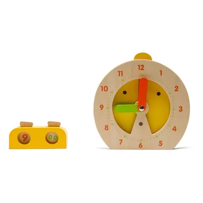 Produktbild von BS Spielzeug Holzlernuhr Kinderspiel von Kindern