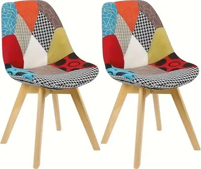 Produktbild von Design Stuhl Esszimmerstuhl Elisabeth bunt