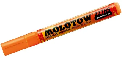 Produktbild von Molotow Acrylmarker ONE4ALL ACRYLIC 227HS 4mm, Nr. 218, neonorange