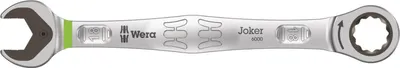 Productafbeelding van WERA ringsleutel met verstelbare kaak, type 6000 Joker, maat 18, lengte 235 mm