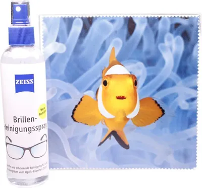 Produktbild von Mikrofasertuch "Clownfisch Orange"  Größe 18,5*18,5 cm von La Kelnet