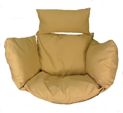 Produktbild von Polster , Kissen , Auflage für Rattan Hängeschaukel Schaukelstuhl Rattanschaukel Gr. Sitzfläche 60 x 50 cm