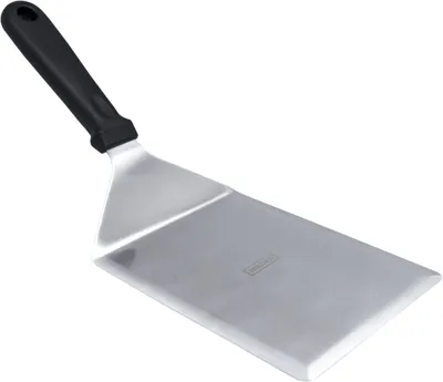 Edelstahl-Spatel 15,5x12,5 cm für Smash-Burger & Grillen