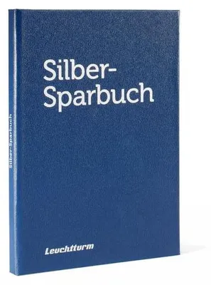 Produktbild von PRESSO Silber Sparbuch für 6 x 20€ Gedenkmünzen, blau