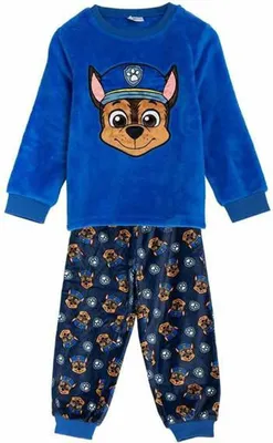 Produktbild von Langarm Paw Patrol Pyjama Dunkelblau 4 Jahre Disney