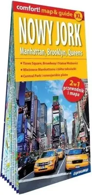 Zdjęcie produktu dla Comfort! map&guide Nowy Jork. Manhattan 2w1 w.2025