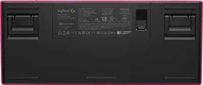 Produktbild von Logitech G PRO X TKL - Tastatur - Hintergrundbeleuchtung - Bluetooth, 2.4 GHz - QWERTY - GB - Tastenschalter: Tactile - pink