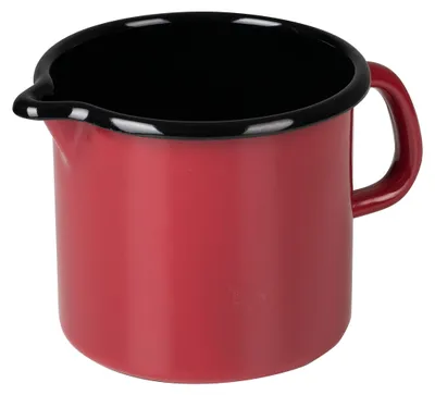 Productafbeelding van Steelpan 12 Classic, rood, diameter 12 cm, hoogte 11,5 cm, inhoud 1 liter