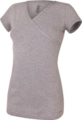 Produktbild von Stillshirt kurzer Ärmel dünn Outlast® - grau meliert, L